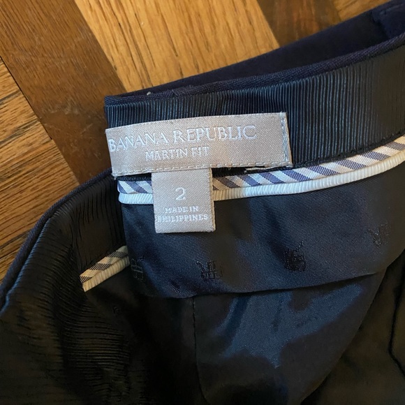 Banana Republic Navy Wool Suit - Picture 4 of 5
